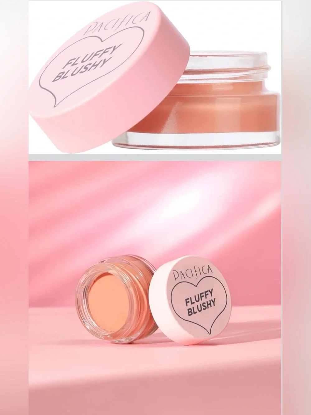 Pacifica Fluffy Blushy Cream Blush - Shade Sunset (Vegan & Cruelty Free)